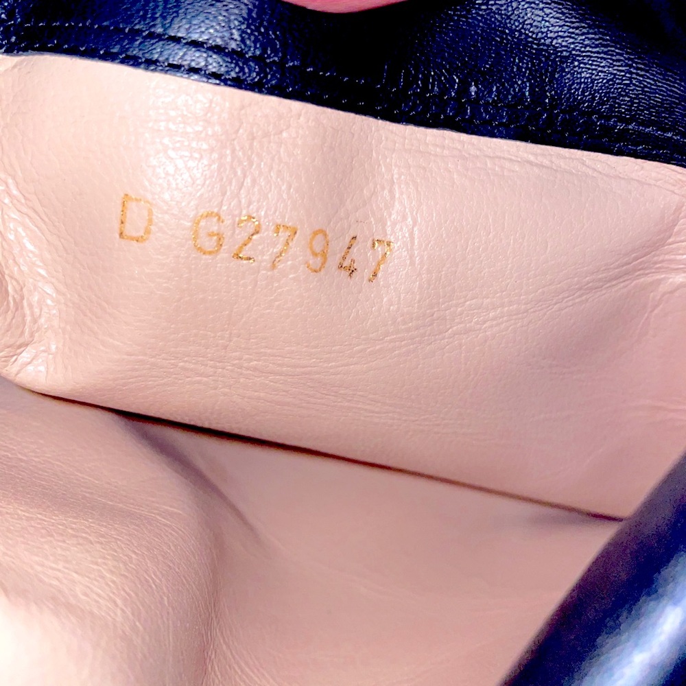 CHANEL black calve skin cc logo over the knee boot - Picture 6 of 14